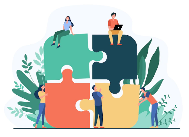 equipe-commerciale-mettant-ensemble-jigsaw-puzzle-isole-illustration-vectorielle-plane-partenaires-dessin-anime-travaillant-connexion-concept-travail-equipe-partenariat-cooperation_74855-9814