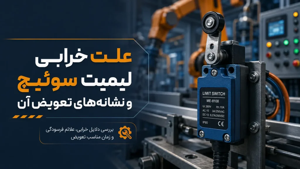 علت خرابی لیمیت سوئیچ و نشانه_های تعویض آن